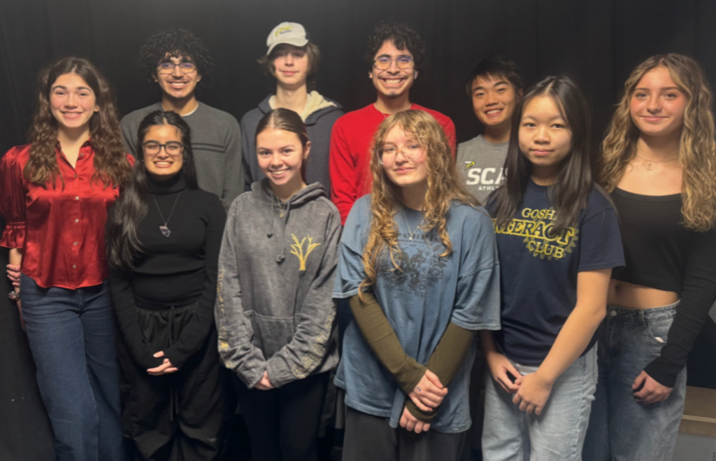 Goshen Central School District's All-County Orchestra selections pose for a photo. 