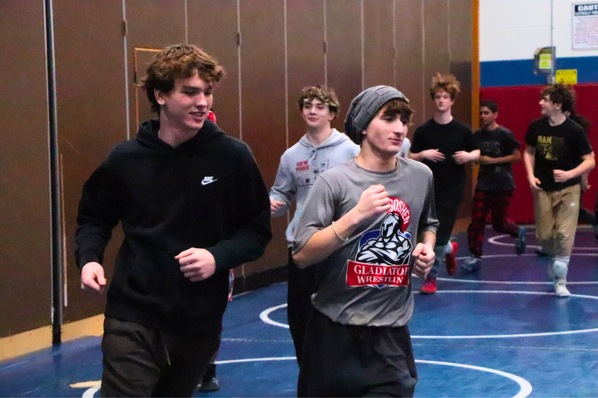 Goshen’s wrestling captains are leading by example